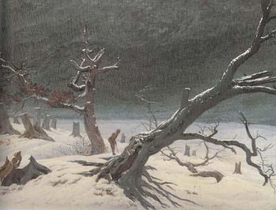 Caspar David Friedrich Winter Landsacpe (mk10)